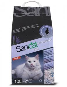Nisip pentru pisici Sanicat Plus 5l