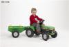 Tractor Farm Verde cu Remorca Si Pedale
