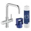 Baterie bucatarie cu filtru apa Grohe Blue-31299001