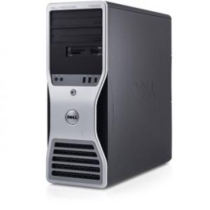 Workstation Dell Precision T5500 Tower, Intel Six Core Xeon X5660 2.8 GHz, 8 GB DDR3 ECC, 2 Hard Disk-uri 300 GB SAS, DVDRW, Placa Grafica nVidia Quadro FX1800, Raid Controller SAS-SATA DELL Perc 6-iR, Windows 7 Professional, 5 ANI GARANTIE