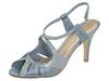 Sandale femei Nine West - Samiam - Medium Blue/Dark Blue Leather