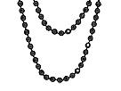 Diverse femei Carolee - Pearl Rope 72\" Necklace - Jet