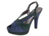 Sandale femei nine west - easycool - dark green/navy