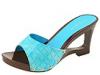 Sandale femei charles david - jojo - turquoise croc