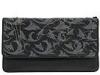 Posete femei oakley - floral feather wallet - black