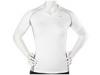 Tricouri femei Nike - Pro Max Short-Sleeve V - White/Medium Grey (Medium Grey)