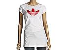 Tricouri femei Adidas Originals - Sleek Valentines Tee - Running White