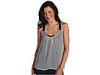 Tricouri femei Ella Moss - Marley Layer Racer Tank - Navy/White