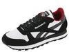 Adidasi barbati Reebok - Reebok Lifestyle Classic Leather Perf - White/Black/Charcoal/Triathalon Red