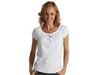 Camasi femei Esprit - Ruffle Carmen Tee - White