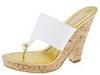 Sandale femei michael kors - talon - white patent