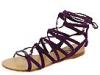 Sandale femei Type Z - Jazmine - Purple Suede