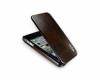 Husa Apple iPhone 4/ 4S Navjack Vellum - flip Tanned Brown