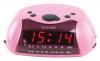 Ceas cu radio am-fm cu alarma 230v roz konig - hav-cr21p