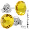 Cercei xilion rose fb 7mm citrine