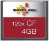 Maxflash - promotie card compact flash 4gb 120x