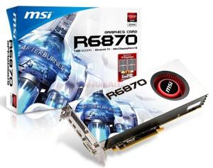 MSI - Placa Video Radeon HD6870 1GB