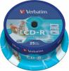 Verbatim - Lichidare! Promotie Blank CD-R&#44; 52X&#44; 700MB&#44; 25 pack&#44; Inkjet Printable