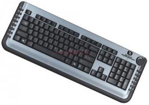 Serioux - Tastatura Multimedia Spinner 3300 (Gri)