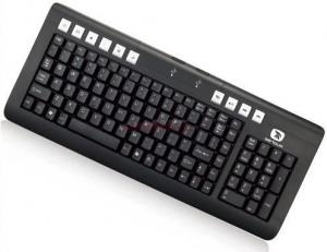 Serioux - Tastatura Multimedia Compact C3500 (Negru)