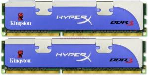 Kingston -  Memorii HyperX DDR3, 2x2GB, 1600MHz (XMP)