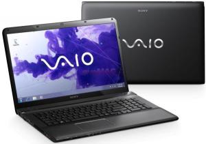 Sony VAIO -  Laptop E1711X1E (Intel Core i7-3612QM, 17.3"FHD, 8GB, 750GB, Blu-Ray Writer, AMD Radeon HD 7650M@2GB, USB 3.0, HDMI, Win7 HP 64, Negru)