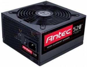 Antec - Sursa Antec HCG-520&#44; 520W&#44; Ventilator de 135mm&#44; Eficienta 88&#37; (80 PLUS BRONZE)