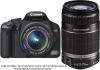 Canon - EOS 450D Twin Lens Kit Black IS (Body + EF-S 18-55mm f/3.5-5.6 IS + EF-S 55-250mm f/4-5.6 IS)