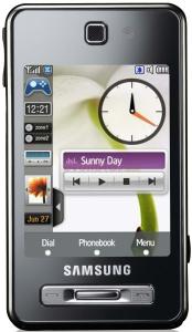 Samsung - Telefon Mobil F480&#44; TFT capacitive touchscreen 2.8&quot;&#44; 5MP&#44; 232MB (Alb)