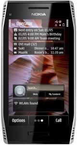NOKIA -   Telefon Mobil NOKIA X7-00, Symbian Anna, 680MHz, AMOLED capacitive touchscreen 4.0", 8MP, 256MB (Argintiu)
