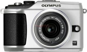 Olympus - Camera Foto Pen E-PL2 (Argintie) + Obiectiv EZ-M1442 II