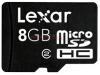 Lexar - card microsdhc 8gb (class 2)