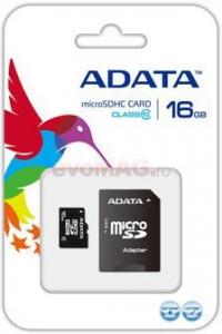 A-DATA - Card microSDHC 16GB (Class 10) + Adaptor SD