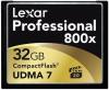 Lexar - Card de memorie Lexar Compact Flash 32GB  (800X)
