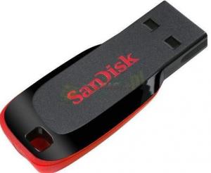 SanDisk - Stick USB Cruzer Blade 8GB (Negru)