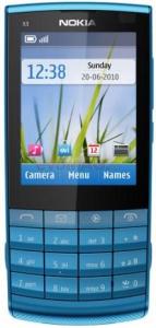 NOKIA - Telefon Mobil X3 Touch and Type (Albastru)