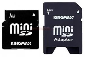 Card minisd 1gb + adaptor