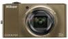 Nikon - promotie camera foto coolpix s8000 (maro, cea