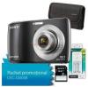 Sony - promotie camera foto digitala s3000 (neagra) +