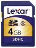 Lexar - Card SDHC 4GB (Class 2)