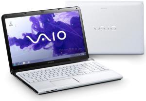 Sony VAIO -   Laptop E1511J1E (Intel Core i3-2370M, 15.5", 4GB, 640GB, AMD Radeon HD 7650M@1GB, USB 3.0, HDMI, Win7 HP 64, Alb) + CADOURI