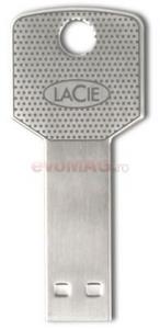 LaCie - Stick USB iamaKey 16GB (Argintiu)