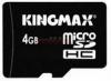 Kingmax - Lichidare! Card microSDHC 4GB (Class 6)