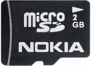 NOKIA - Lichidare! Card microSD 2GB