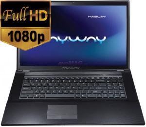 Maguay - Promotie Laptop MyWay H1702x (Core i5-2520M, 17.3"FHD, 8GB, 500GB, nVidia GT520M Optimus@1GB, Intel Wireless Display, USB 3.0, HDMI, eSATA)