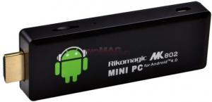 Rikomagic -    Mini Player Multimedia Rikomagic MK802 II, Full HD, Android 4.0, Wireless, Memorie 4GB, Allwinner A10, 1GHz Cortex-A8