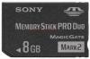 Sony - card memory stick pro duo 8 gb