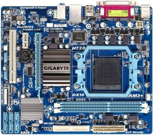 GIGABYTE - Placa de baza GA-78LMT-S2PT, AMD 760G + SB710, AM3+, DDR III, PCI-E 16x