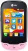 LG - Telefon Mobil T500, TFT touchscreen 2.8", 2MP, 50MB (Roz)