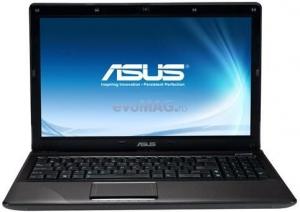 ASUS - Promotie Laptop X52JC-EX413D (Intel Core i3-370M Mobile, 15.6", 2 GB, 320 GB, NVIDIA GeForce 310M) + CADOURI